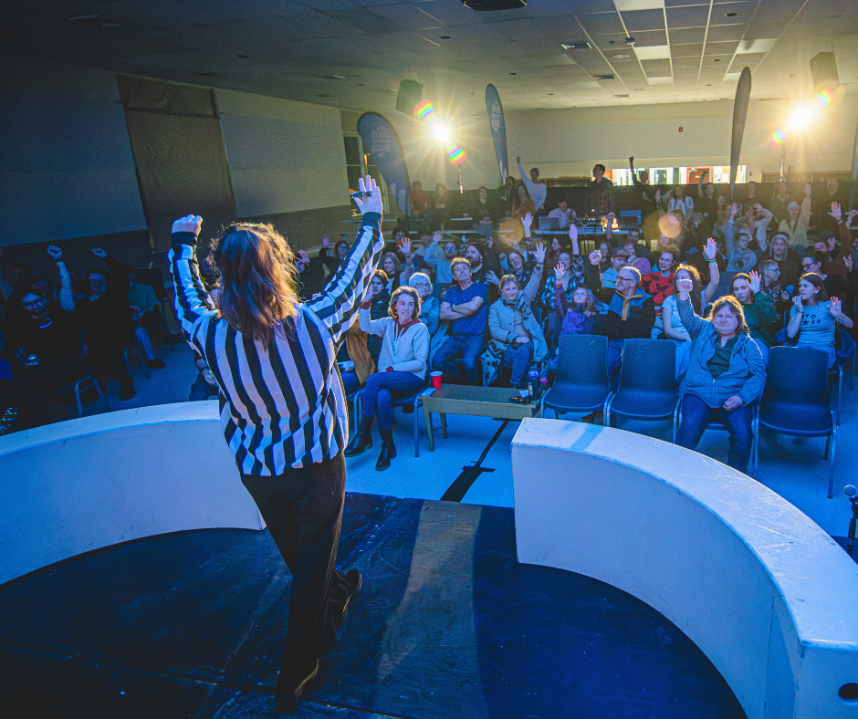 Soirée d'improvisation lors du Février Festif en 2025