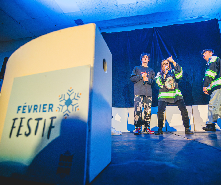 Soirée d'improvisation lors du Février Festif en 2025